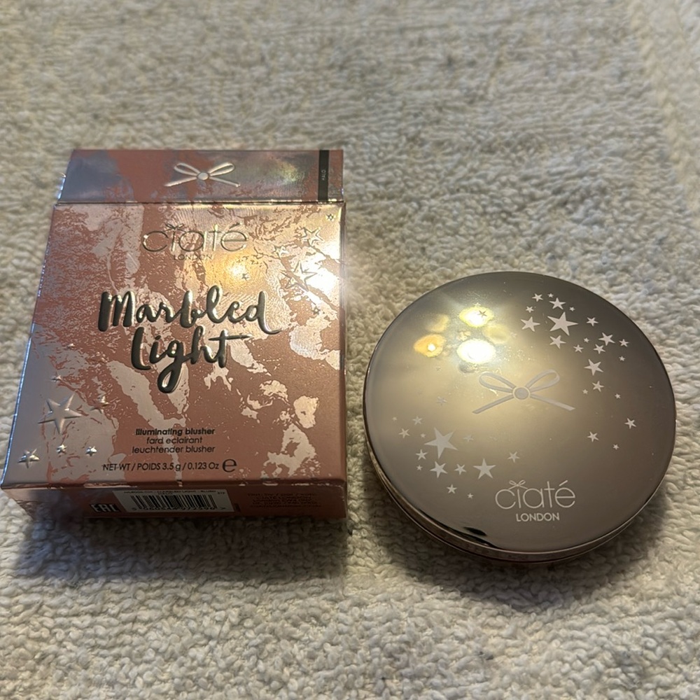 Ciate London Marbled Light Illuminating Blusher in Halo